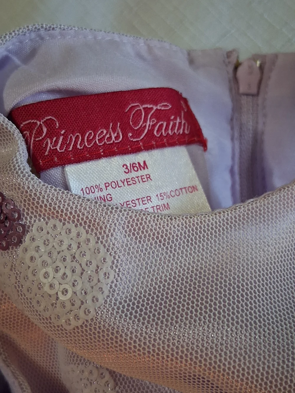 Princess Faith delicate lilac